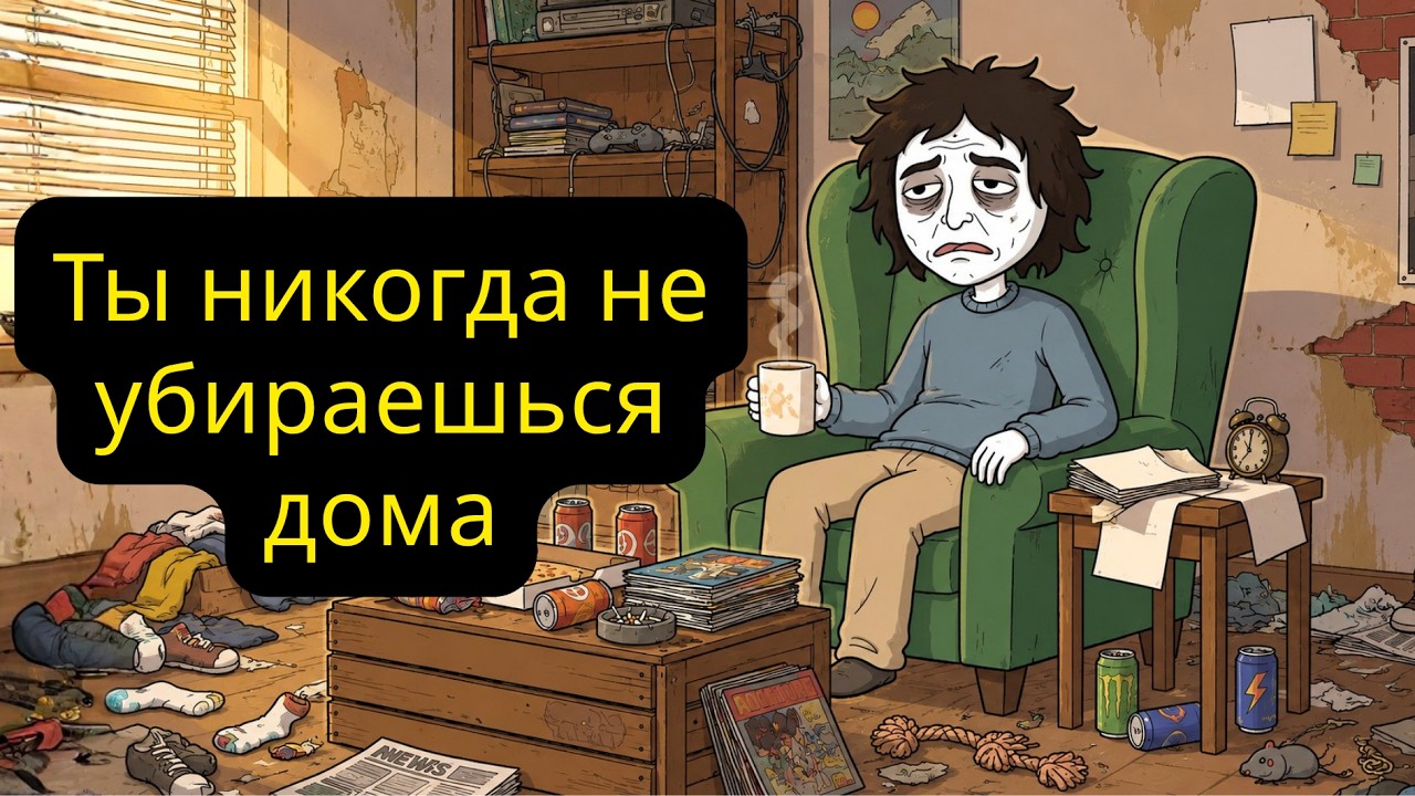 Большинство людей не понимает, почему некоторые никогда не убирают в доме (Психология объясняет)