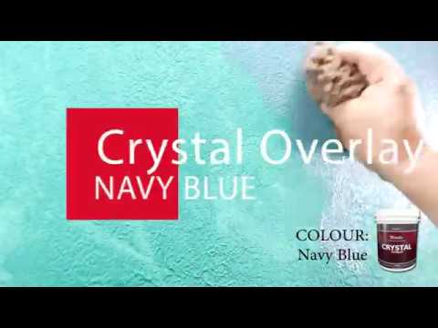 Macoavell Special Effect - Aqua Blue Plaster with Rough texture design