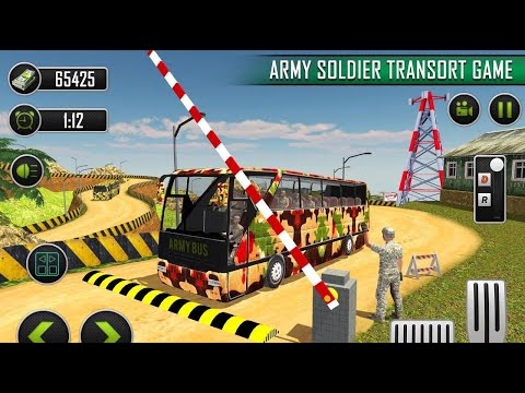 US Army Bus Driver 2019  Soldier Transport Games