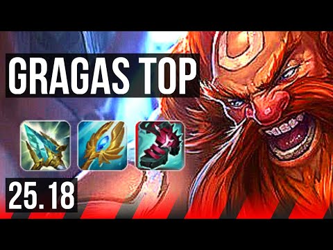 GRAGAS vs PANTHEON (TOP) | KR Master | 25.18