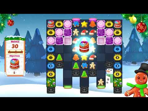 Christmas Cookie: Match 3 Game video
