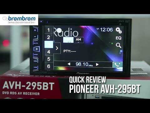 רדיו דיסק לרכב Pioneer AVH-295BT פיוניר תמונה 2