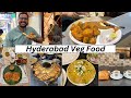 Hyderabad Veg Food [ Part 2 ] | Veg Biryani, Guntur Idli, Pav Bhaji and more