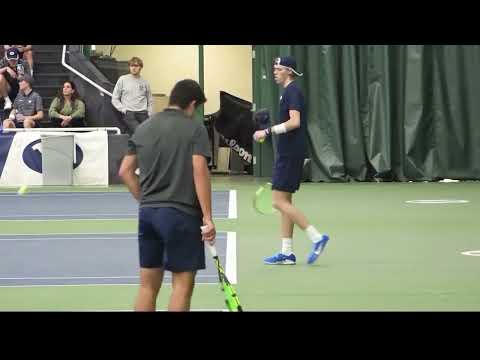 International players on the BYU Men's tennis team