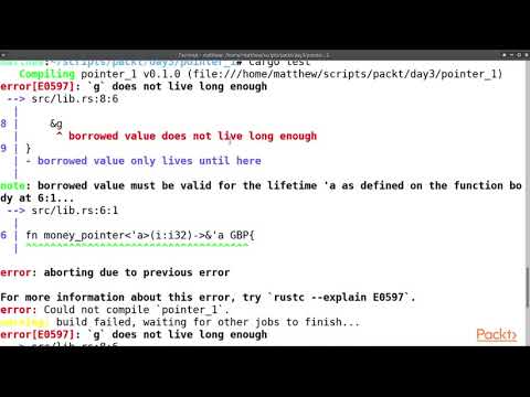 Learn Rust in 7 Days The Course Overview | packtpub com