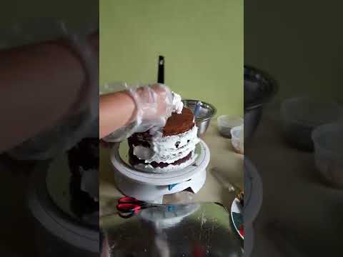 classic banana cake in caramel drip