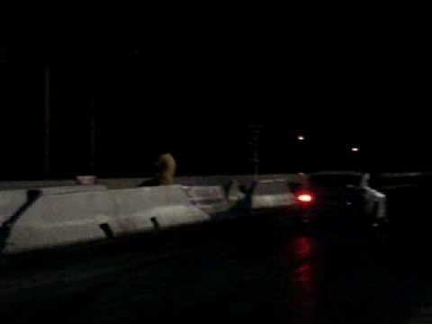 280z en la pista de Carolina.