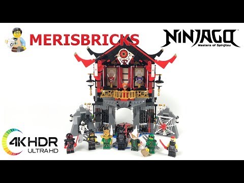 LEGO 70643 👹NINJAGO ⛩️Temple of Resurrection - Lego Speed Build 4K #LEGO #LegoSpeedBuild #Ninjago