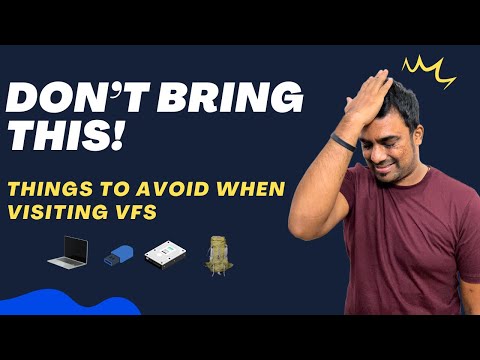 DONT Bring this to VFS Global || Things to Avoid when visiting VFS in 2025