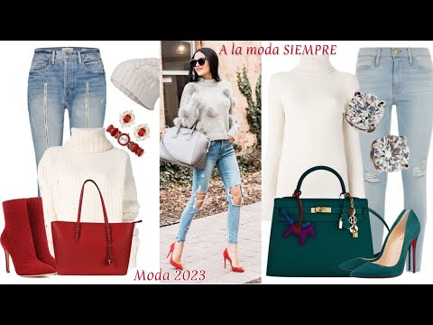 MODA 2023 Cómo vestir a la MODA siempre y lucir bonita TENDENCIAS Con ropa que ya tenemos looks 2023