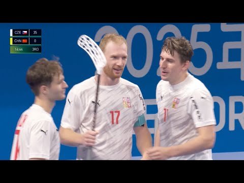 Floorball World Games 2025 – CZECHIA vs CHINA