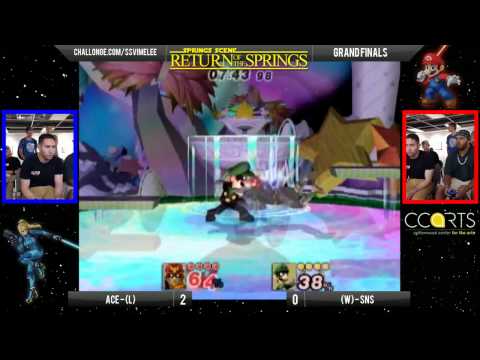 SSVI - Ace (Captain Falcon) Vs. SNS (Luigi) Grand Finals - Project M