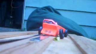 preview picture of video 'PINEWOOD DERBY CAR WRECK'