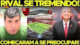 PALMEIRENSE com MEDO! SE O FLAMENGO CONSTRUIR O ESTÁDIO...! FIZERAM ALERTA ao VIVO!