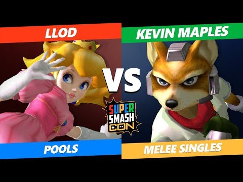 SSC 2019 SSBM - lloD (Peach) Vs. Kevin Maples (Fox) Smash Melee Tournament Pools