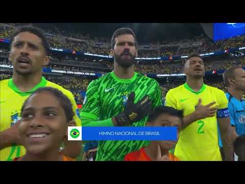 Brazil National Anthem vs Paraguay (Copa America 2024)