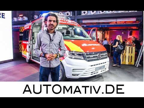 2017 VW Crafter Weltpremiere: Erster Eindruck und Walkaround des Volkswagen Nutzfahrzeugs