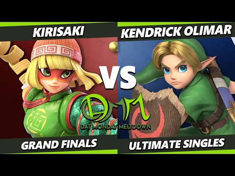DAT MM 350 GRAND FINALS - Kirisaki (Min Min) Vs. Kendrick Olimar (Young Link) Smash Ultimate - SSBU