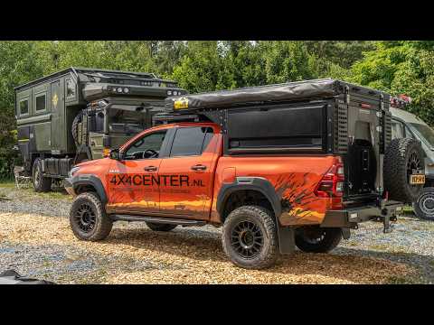 Abenteur & Allrad in Germany with ROAM Overlanding, Bushtech Canopies & 4x4 Center Netherlands