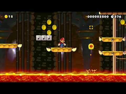 5-4 Iggy's Lava Palace by bjlee1213 🍄Super Mario Maker 2 ✹Switch✹ #ceo