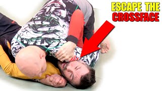 Defend the Crossface from Side Control