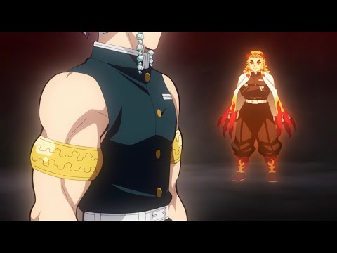 Tengen speaks with Rengoku ~Kimetsu No Yaiba~ Season 2 Episode 8