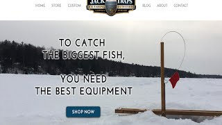 preview picture of video 'Ice Fishing Tip Ups Jack Trap Video Screen Saver'