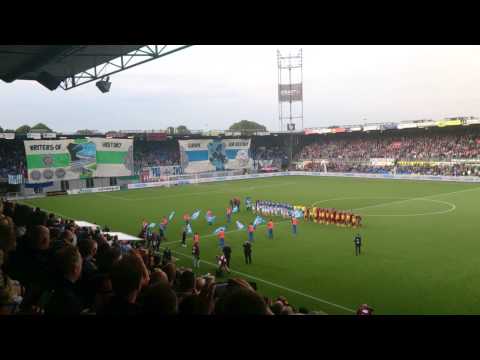 Opkomst PEC Zwolle - Sparta Praag (1-1)
