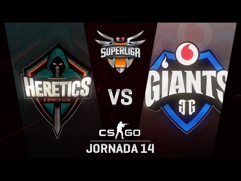 TEAM HERETICS VS VODAFONE GIANTS - MAPA 2 - SUPERLIGA ORANGE - #SUPERLIGAORANGECSGO14