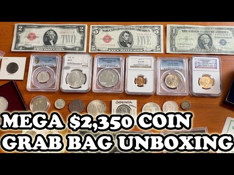 Mega Coin Grab Bag (Multiple $500+) Unboxing & Reverse Review - Coin Selling Accountability!