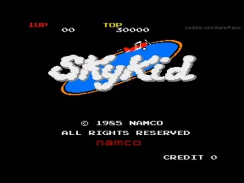 Sky Kid 1985 Namco Mame Retro Arcade Games
