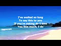I Do Cherish You by Mark Wills - 1998 (with lyrics)