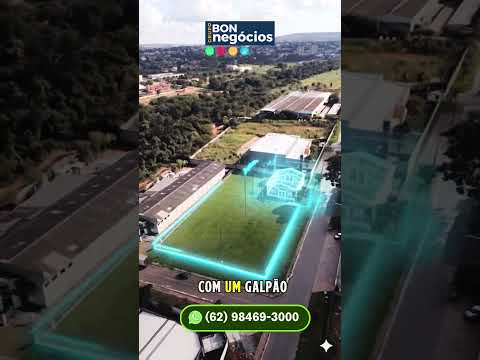 Aluga-se área de 4.664m² no Polo Industrial Goiás em Aparecidade de Goiânia