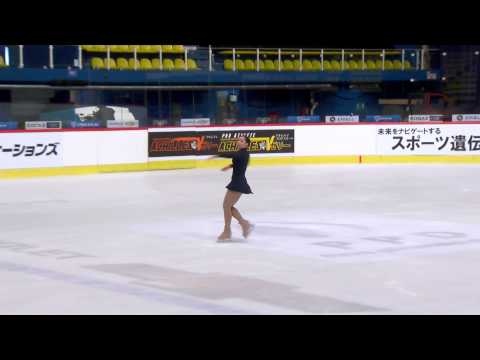 ISU 2014 Jr Grand Prix Zagreb Ladies Free Skate Aiza MAMBEKOVA KAZ