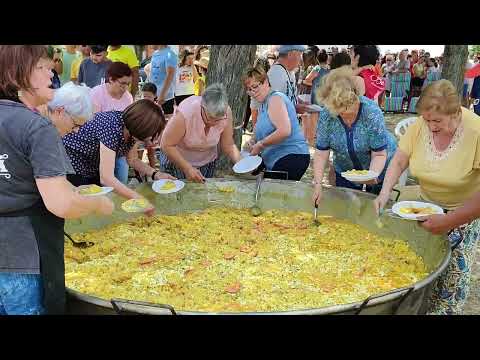 Gran paellada en Boada para 400 personas y continuar con las fiestas