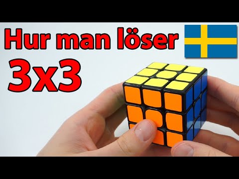 Hur man löser Rubiks kub - Lättaste metoden (utan svåra algoritmer)