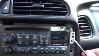 How to REMOVE a STOCK RADIO STEREO from a C5 CHEVROLET CORVETTE & AUDIO INSTALLATION PART #1