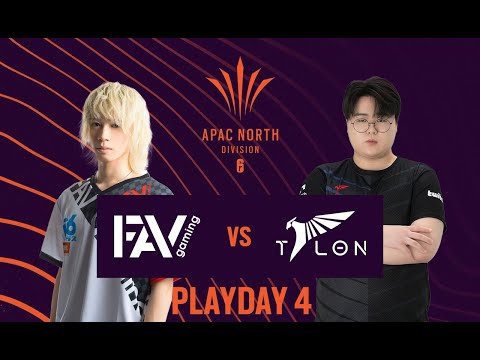 FAV GAMING vs TALON // Rainbow Six APAC League 2021 - North Division Stage 1 - Playday #4