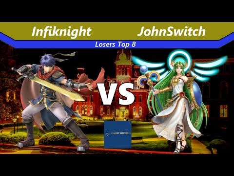 Almost Heaven 3 - Infiknight (Ike) vs JohnSwitch (Palutena) - Losers Top 8 - SSBU