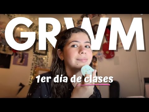 GRWM for the first day of school 🎒 | My High School Routine 2025