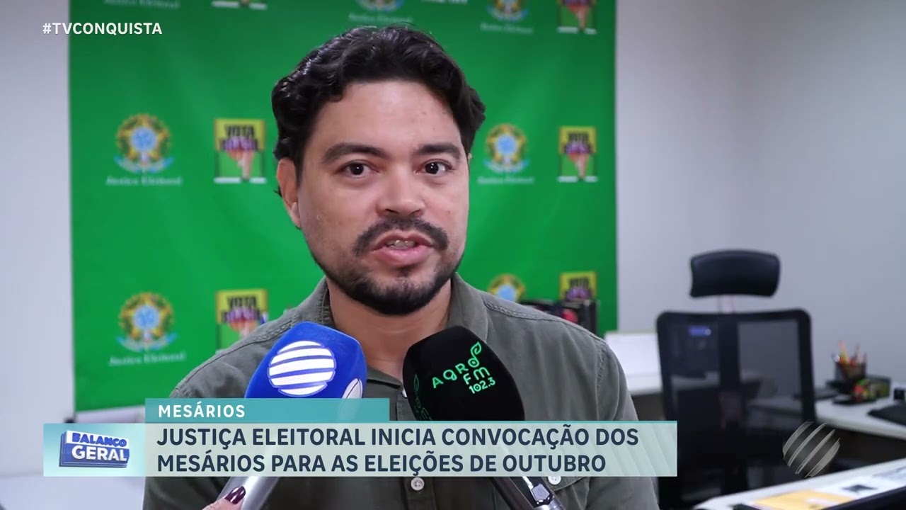 Justiça Eleitoral convoca mesários para as Eleições 2026; veja como participar
