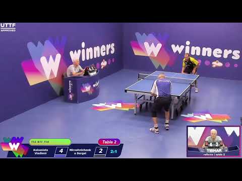 Winners League  04.08.21 Kolomiets Vladimir - Miroshnichenko Sergei    12:30