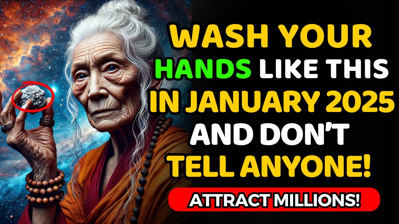 WASH Your Hands with THIS on December 9th and Earn LOTS of Money! | Buddhist Teachings