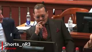 Johnny Depp and Mr. Chew are chastised for laughing #shorts #JohnnyDepp #lol #AmberHeard #trial