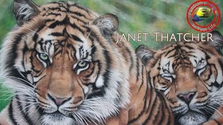Amazing art show with Janet Thatcher on Colour In Your Life featuring her lifelike pastels