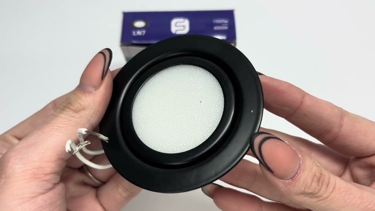 Точковий LED світильник FERON LN7 3W 150Lm 4000K чорний 01824