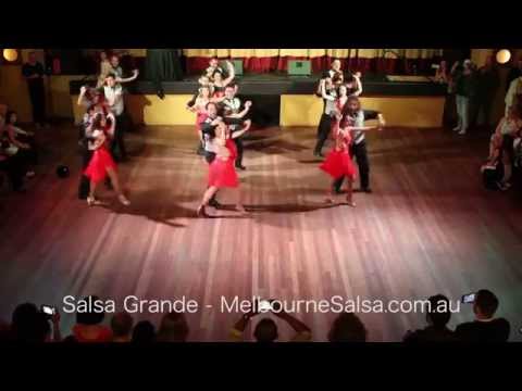 Melbourne Salsa Beginner/Intermediate Salsa Team June 2015