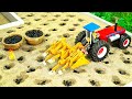 DIY Tractor Mini Plough Machine Science Project DIY Effective Agricultural Machinery