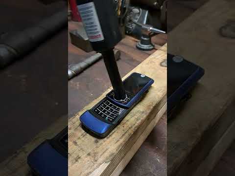 Ramset, Easyout Easy in nail vs Motorola Razor cellphone