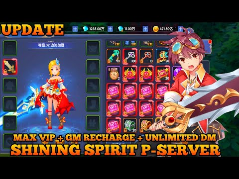 Shining Spirit P-Server Update - GM Recharge + Full Diamond + Fashion